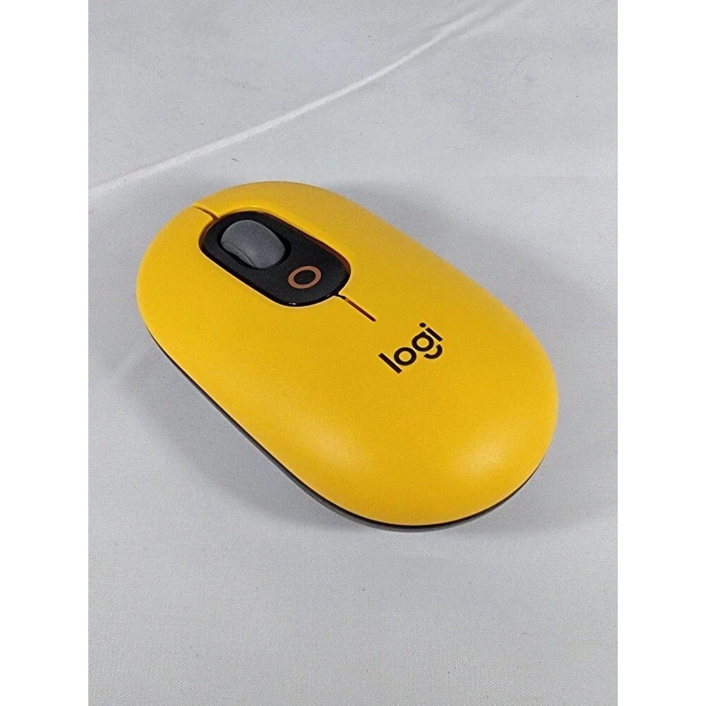 Logitech POP Bluetooth Mouse with Customizable Emojis for Windows and Mac